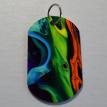 Dog Tag "Celestial Waves"